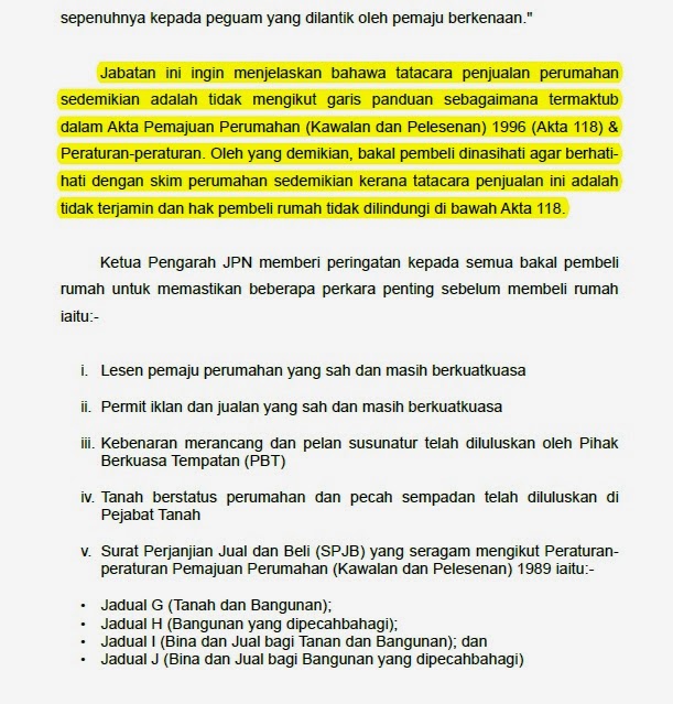 PERUMAHAN ALFAFA : Apa Yang Perlu Anda Tahu? - Daily Rakyat