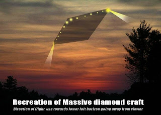 Recreation of Massive Diamond UFO