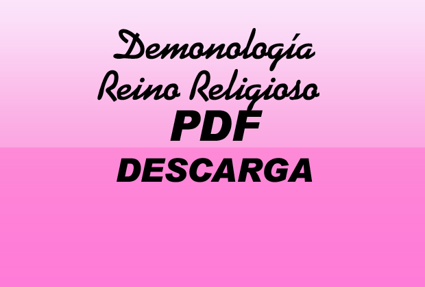 Demonología Reino Religioso PDF