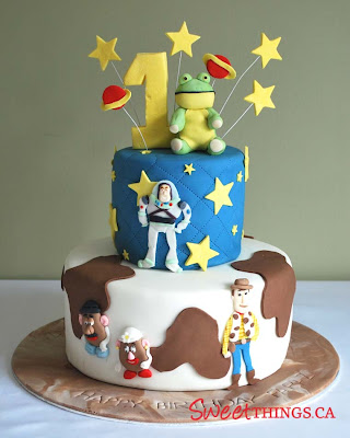  Story Birthday Cake on Is Not A Toy Story Character  But The Birthday Boy S Favorite Toy