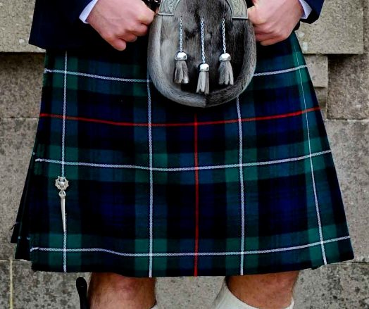  originating in the traditional dress of men and boys in the Scottish 