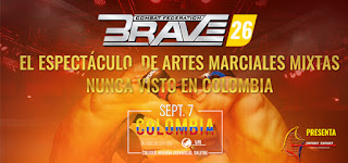 BRAVE 26 Artes Marciales Mixtas en Bogotá