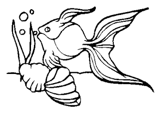 cartoon fish coloring pages,animal coloring pages