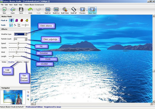 Nature Illusion Studio Program Modificat Poze Water Effect