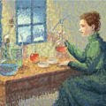 Marie Curie en un Doodle de Google