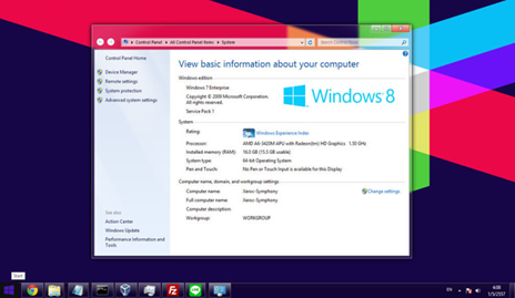 Download Windows 8 Transformation Pack 8.1