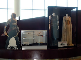 Prince of Persia movie costume and prop exhibit