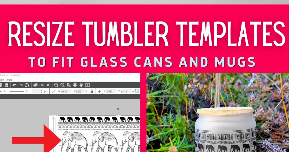 How to Sublimate Glass Cans with a Mug or Tumbler Press - Silhouette School