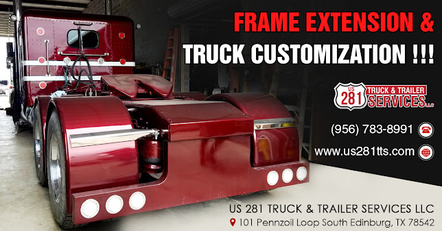 Best truck repair shop for frame extension and commercial truck customization in Edinburg and all of South Texas !!!