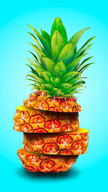 Exotic, Slices, Pineapple, Fruit