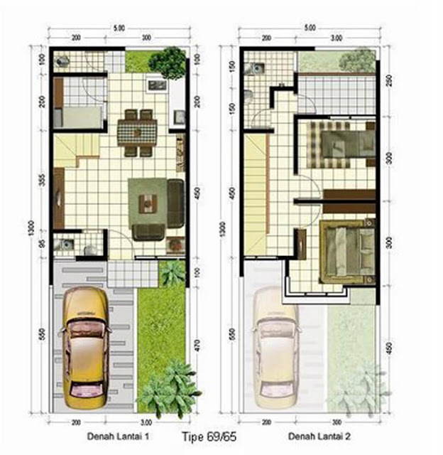90 Dekorasi Desain Denah Rumah Minimalis Online Terpopuler