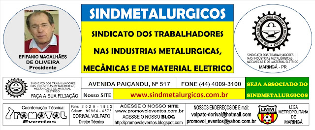 Resultado de imagem para SINDMETALURGICOS DE MARINGÁ - LOGOS