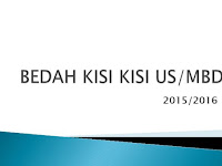 Bedah Kisi Kisi Ujian Sekolah SD/MI 2016