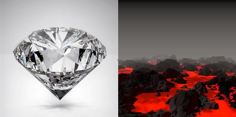 What If A Diamond Is Thrown Into The Hot Lava? Can Lava Melt A Diamond?