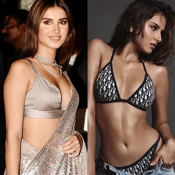 Tara Sutaria saree vs bikini indian actress