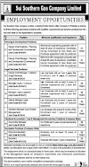 Sui Southern Gas Company Limited (SSGC) Jobs 2022