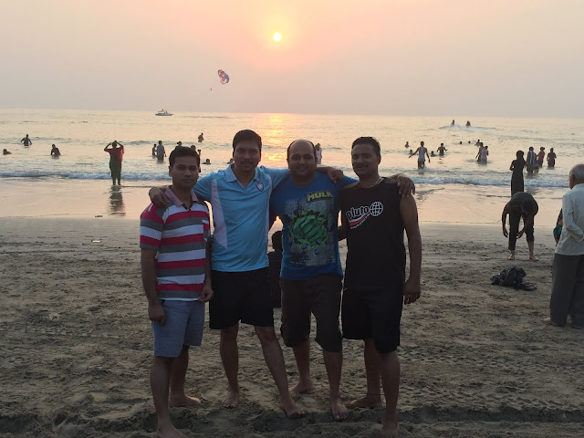 Friends Forever at Nagaon Beach Alibaug