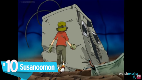 Digievoluciones Digimon anime Top
