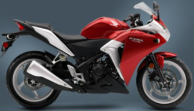 2012 Honda CBR250R Red