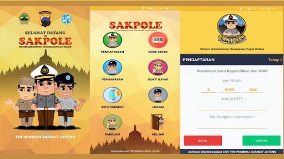 Aplikasi Cek Pajak Kendaraan 2021