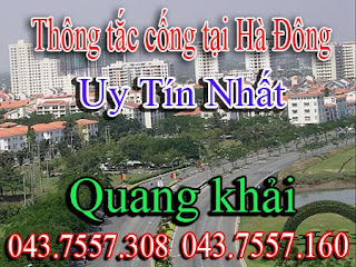 Dịch vụ chuyên nghiệp thông tắc cống tại hà đông