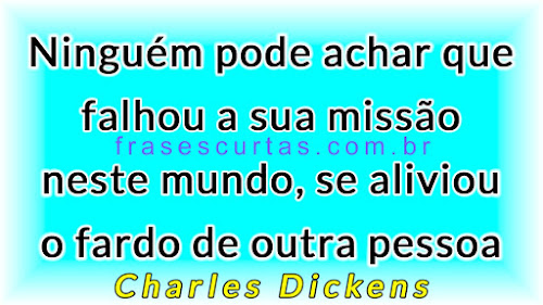 Frases de Charles Dickens sobre o Mundo