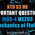 Mechanics of Fluids ME203 Important Questions | Module-4