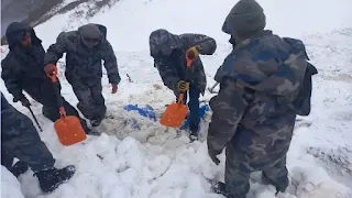 Massive avalanche in Darchula