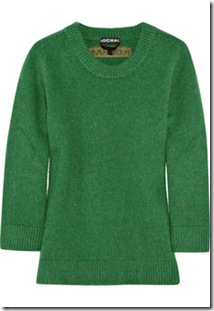 Rochas Fall 2010 Elbow Patch Wool Sweater 2