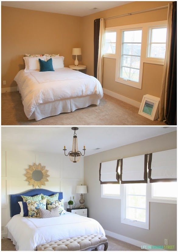 Bedroom Makeover Before And After - Bedroom Makeover Before and After - Home Stories A to Z / This room was dull and unpolished, but designer steve mckenzie, owner of steve mckenzie's in atlanta, brought in fresh new touches to completely change the feel of the space.