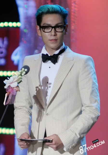 T.O.P at Paeksang Awards 2012