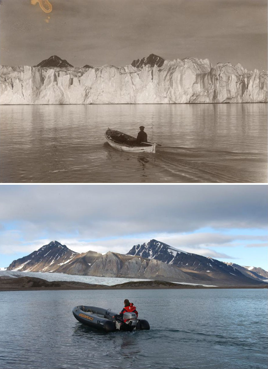 7 Then And Now Pictures That Prove The Tragic Consequences Of Climate Change