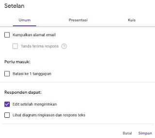 cara membuat absen di classroom dan google formulir