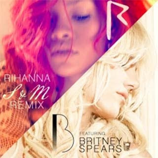 Rihanna featuring Britney Spears singing s&m