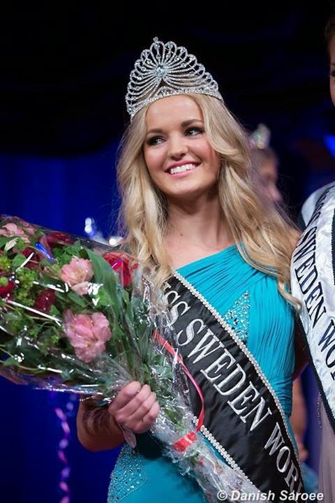 Miss Queen of Scandinavia World Sweden 2014 winner is Olivia Asplund