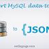 How to Convert MySQL Rows into JSON Format in PHP