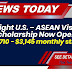 Fulbright U.S. – ASEAN Visiting Scholarship Now Open (US $2,710 - $3,145 monthly stipend)