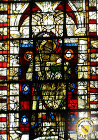TOUL (54) - Cathédrale Saint-Etienne : vitrail de 1503