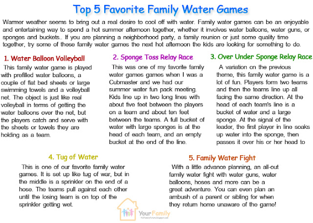 water family game