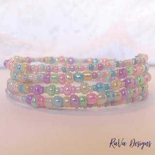 pastels beads bracelet pattern ideas crafts crafting at home
