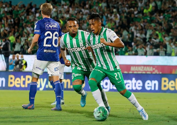 Clásico entre Atlético Nacional y Millonarios, por la Liga BetPlay 2 2022, ya tiene fecha y hora: así jugará el 'verde' las cuatro primeras jornadas 