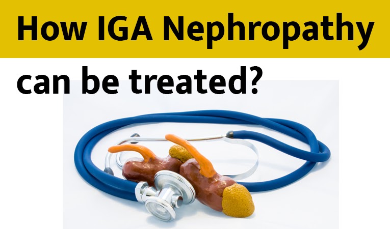 How IgA nephropathy can be treated?