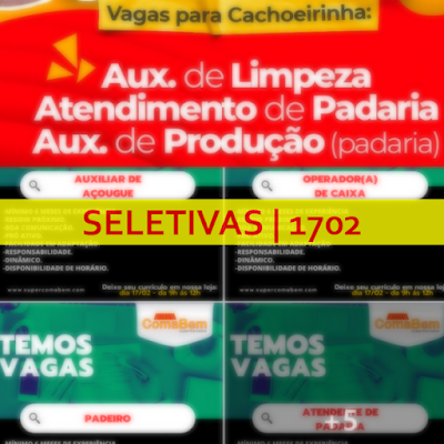 Redes de supermercados fazem seletivas em Porto Alegre, Gravataí, Cachoeirinha e Viamão