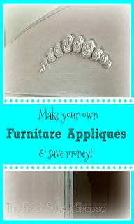 How to make your own furniture appliques and save money! by The Black Sheep Shoppe