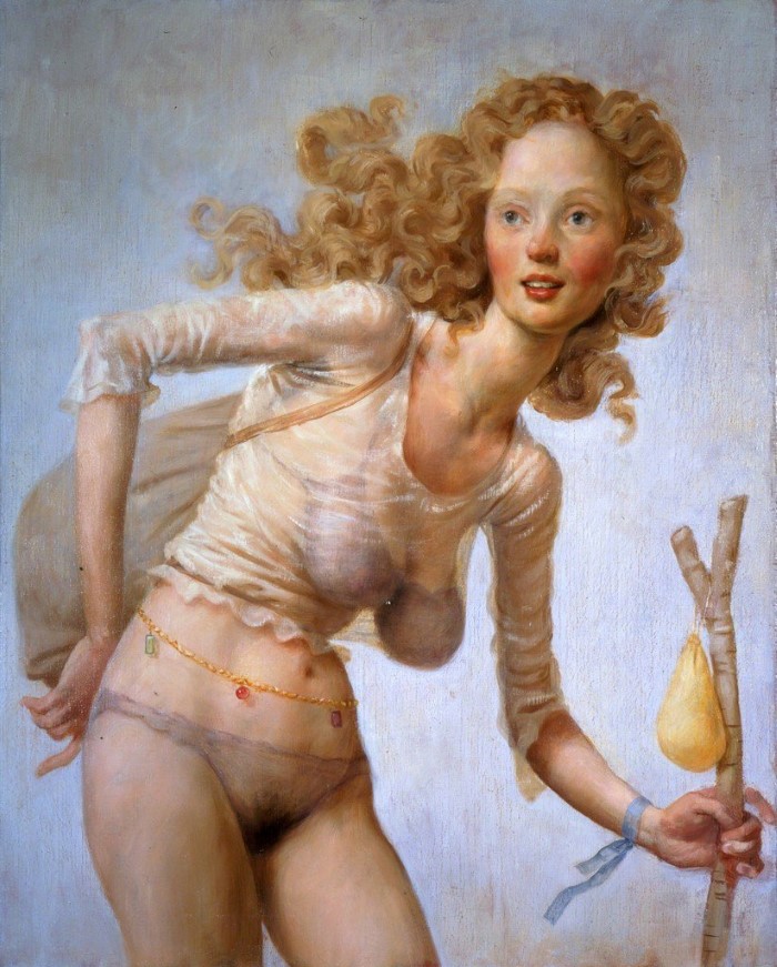 Гротескное изображение различных частей тела. John Currin