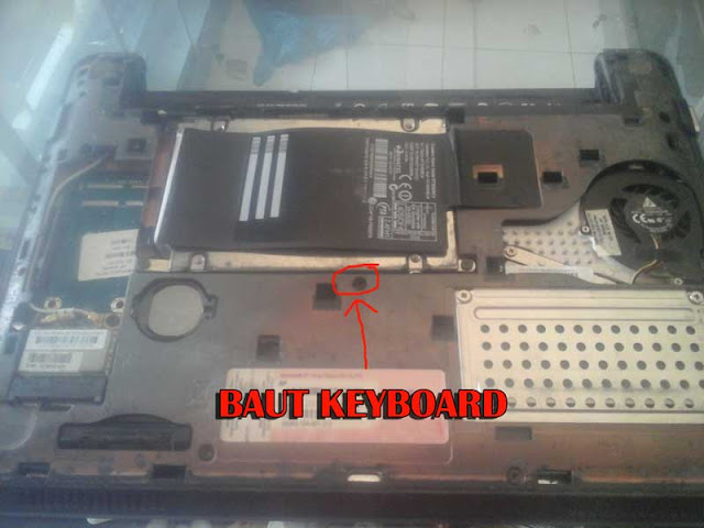 Cara mengganti Keyboard Laptop HP Mini