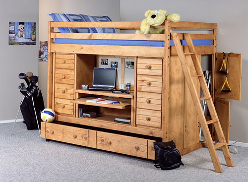 Full Size Loft Bed Plans