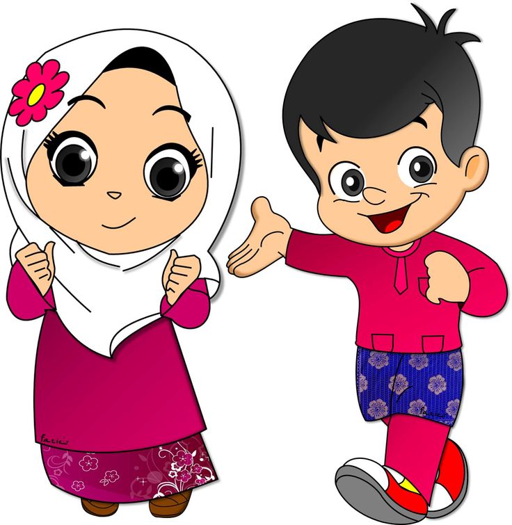 Mewarnai Gambar Tema Lebaran Idul Fitri