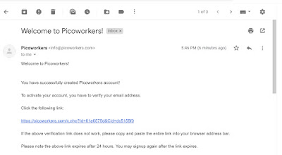 Check your gmail inbox