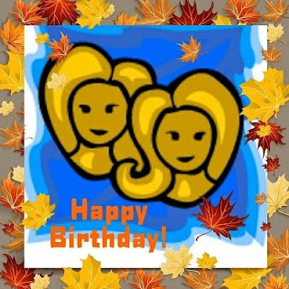 Gemini zodiac happy birthday ecards